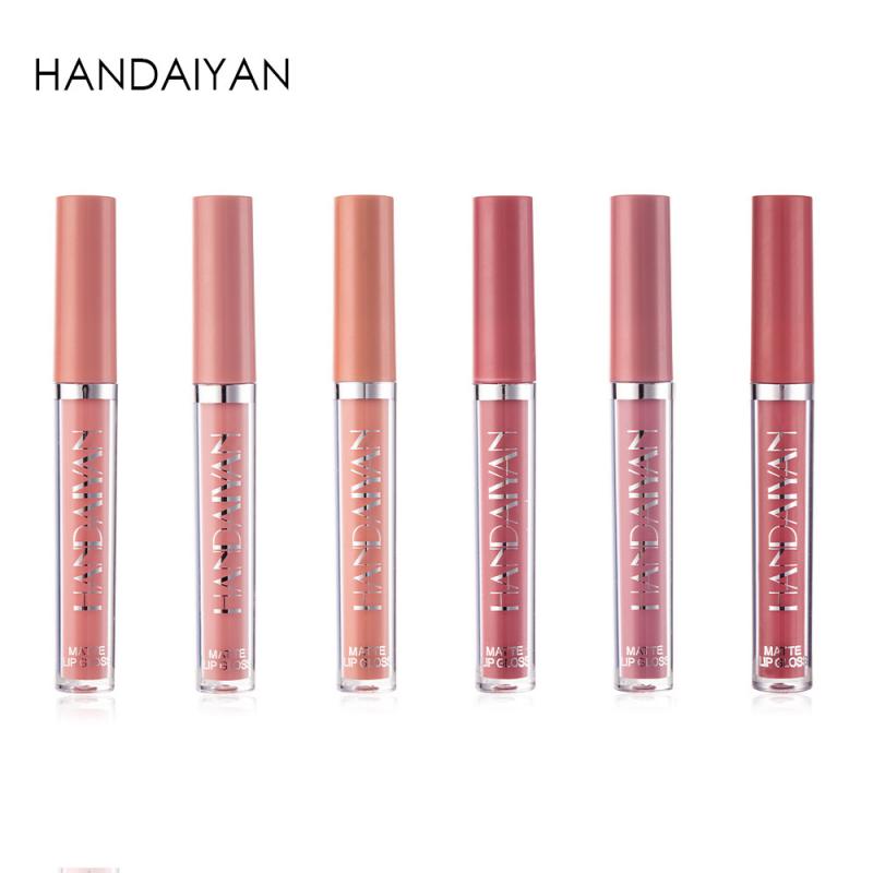 HANDAIYAN 1Pcs Velvet Matte Liquid Lipstick Lip Gloss lip Glazed beauty Makeup Moisturizer Waterproof Lipsticks TSLM1