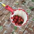 Farm Fruit Picker Fruit Catcher High Tree Picking Tools for Apple Olive Greenhouse Fruits Collecting Metal Device without Pole