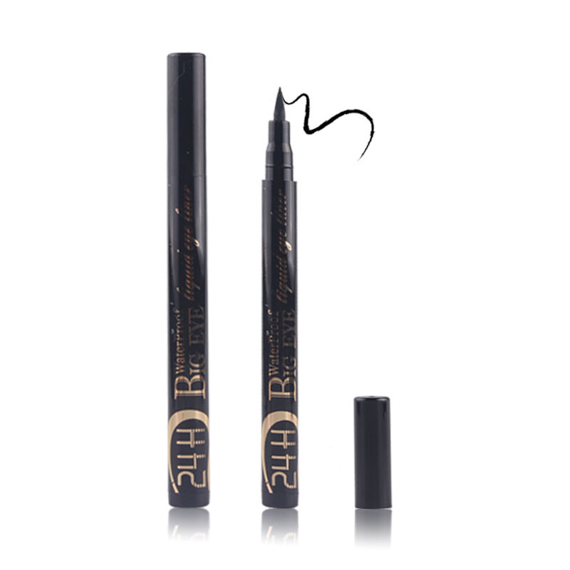 Miss Rose Black 1PC Eye Liner Pencil Long lasting Quick Dry Eyeliner Waterproof Natural Makeup For Female TSLM2