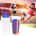 1 Pair Durable Polyester Fiber Soccer Shin Guards Practical Adult Children Football Protective Shin Guard Leg Support Sleeves