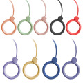 Universal Mobile Phone Lanyard Strap Anti-lost Silicone Ring Lanyard Strap Holder for Mobile Phone Straps Finger Ring Lanyard