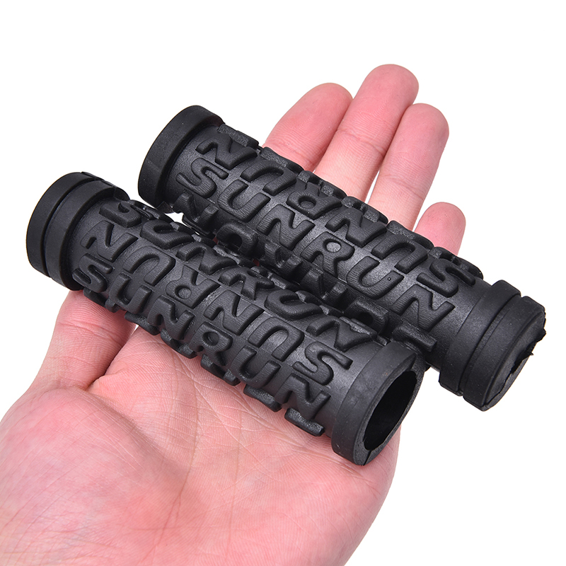 2Pcs/lot MTB Road Cycling Skid-Proof Grips Anti-Skid Rubber Bicycle Grips Mountain Bike Bicycle Handlebars Grips Bicycle Parts