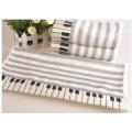 2 pcs/lot 100% bamboo fiber thickening sports towel soft absorbent beach towels Piano lovers soft creative towels 34*76cm