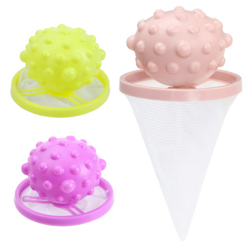 Hair Removal Catcher Lavanderia Mesh Pouch Cleaning Balls Bag Dirty Fiber Collector Washing Machine Filter Laundry Balls Discs