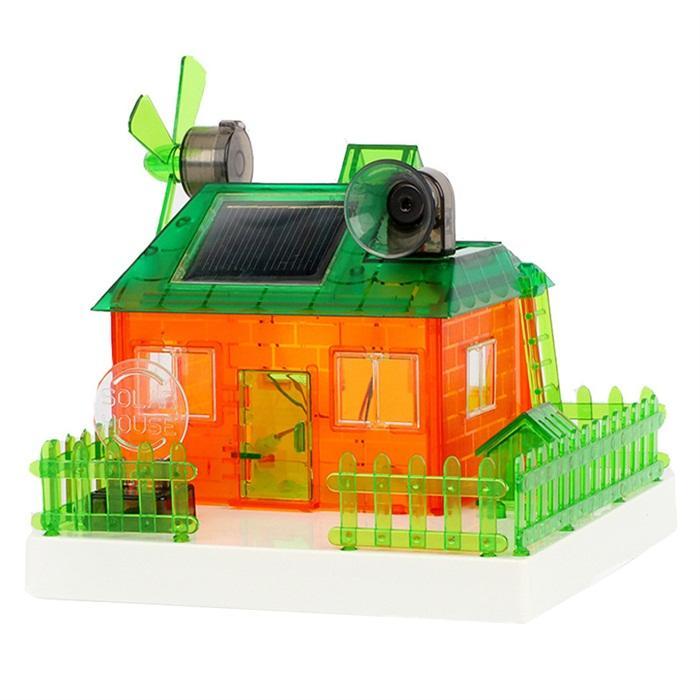Solar Toy Children Kids Education Green Electricity Energy As Picture Concept Indoor, Outdoor Sun House Power Supply