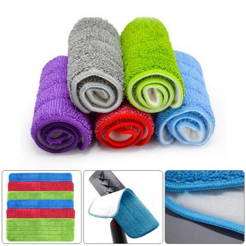 Mop Head Floor Cleaning Replacement Cloth Microfiber Replacement Mop Pad Paste Cloth Cover Home Spray Water Spraying Flat Dust 1