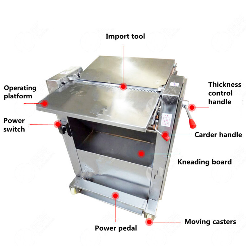 Pork skin peeling machine