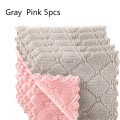 Gray  Pink 5pcs