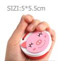 Baby Cute Cartoon Wooden Castanet Clapper Handle Kids Musical Instrument Toy For Children Preschool Early Educational Toys