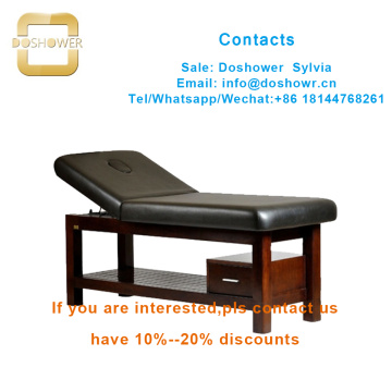 Doshower DS-W1838 ceragem massage bed v3 with facial massage bed for wooden massage table massage bed