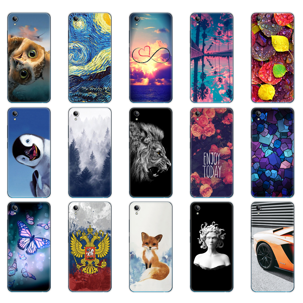 Silicon Case For Vivo Y91C 6.22 inch Case Painting Soft TPU Back Phone Cover For Y91 C VIVOY91C Full 360 Protective Bumper Shell