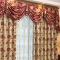 2018 Special Offer Rope Curtains Living Room European Jacquard Luxury Window For The Bedroom Treatment Without Valance