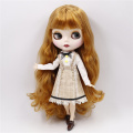 ICY DBS Blyth doll 1/6 toy joint body white skin matte face 30cm naked doll random eyes colors