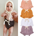 Toddler Infant Baby Boy Girl Solid Pants Shorts Bottoms PP Bloomers Panties