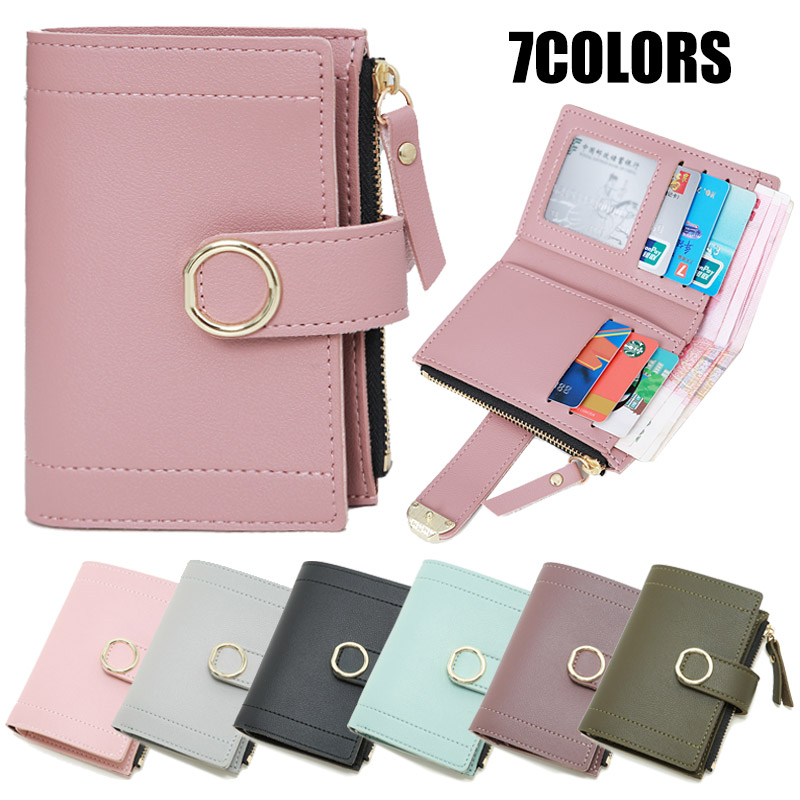 Women Wallets Small PuLeather Purse 2020 Fashion Brand Women Ladies Card Bag Female Purse Money Clip Slim Wallets