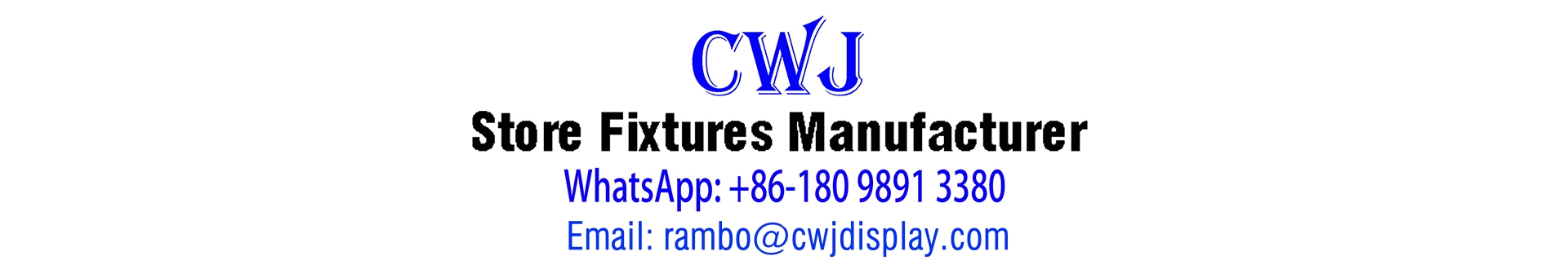 cwj store displays