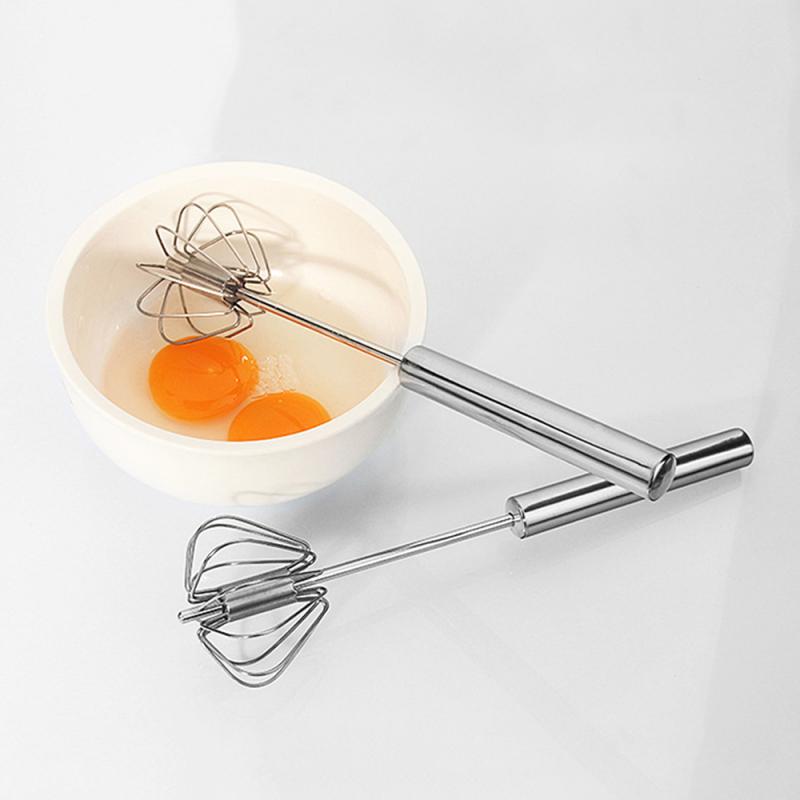 Egg Beater Stainless Steel Manual Mixer Semi-Automatic Egg Whisk Cream Mixer Suitable For Kitchen Baking Cooking Tools Hot