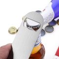 Stainless Steel Bottle Openers Large Flat Speed Beer Bottle Opener Remover Bar Blade Home Hotel Professional Beer Bottle Opener