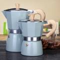 Household Aluminum Italian Moka Espresso Coffee Maker Percolators Stove Top Pot 150/300ML Kitchen Tools Stovetop Coffee Maker