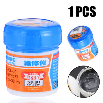 1Pc solder paste XG-50 Repair Soldering Welding Flux Paste Grease Sn63/Pb37 25-45um Solder Paste For Mobile Phone Repair