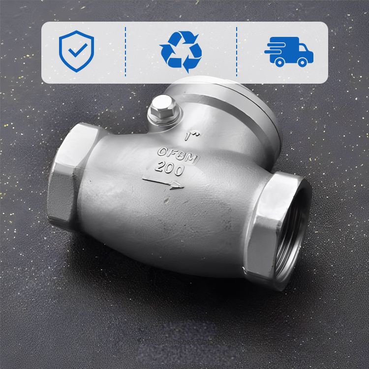Stainless Steel Threaded Check Valve