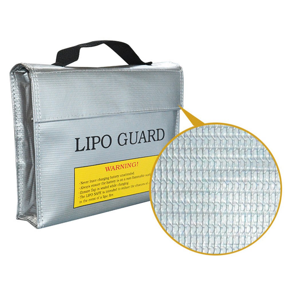Portable Lithium Battery Guard Bag Fireproof Explosion-proof Bag RC Lipo Battery Safe Bag Guard Charge Protecting Bag