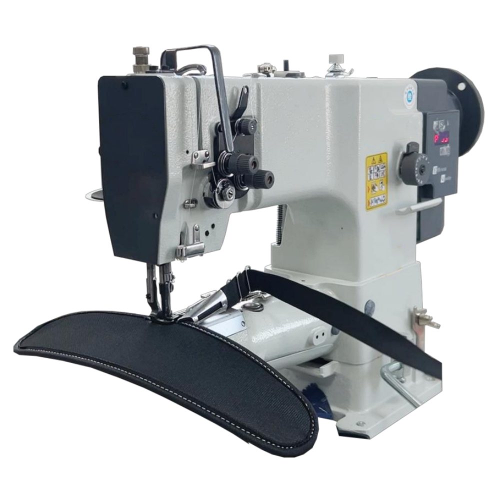 HM-341-1 Heavy Duty Sewing Machine Hot Cutter New Type Cylinder Arm Banding Industrial Sewing Machine (1)