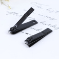 Black Stainless Steel Nail Clipper 2style Nail Cutting Machine Professional Nail Trimmer High Quality Toe Nail Clipper Nail Tool