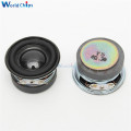 2PCS A lot Acoustic Speaker 4 Ohm 3W 40MM Speaker 36MM External Magnetic Black Hat PU Edge Acoustic Components