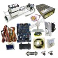 Mini Toy Claw Crane Game Machine DIY Kit With Motherboard 25.7cm Gantry Power Supply Joystick LED Buttons Coin Acceptor