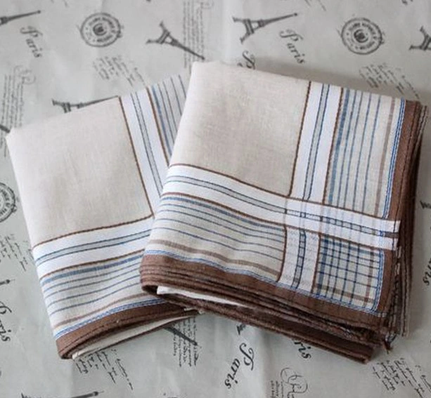 Popular Cheap Cotton Custom Printed Men′s Handkerchief4