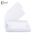 Coswall 86 Type Wall Waterproof Dust-proof Transparent Box For 86*86mm Size Wall Socket With Internal Installation
