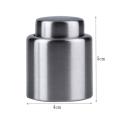 1PC Stainless Steel Wine Bottle Stopper Vacuum Seal Protector Red Wine Cap Fresh Keeper Storage Wine Kitchen Restaurant Bar Tool