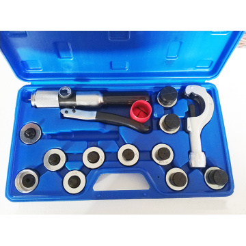 New 11 Lever Hydraulic Tube Expander Tool Kit Red Hydraulic Pipe Expander Heavy Plumbing Tube Cutter Plumbing Air Conditioner