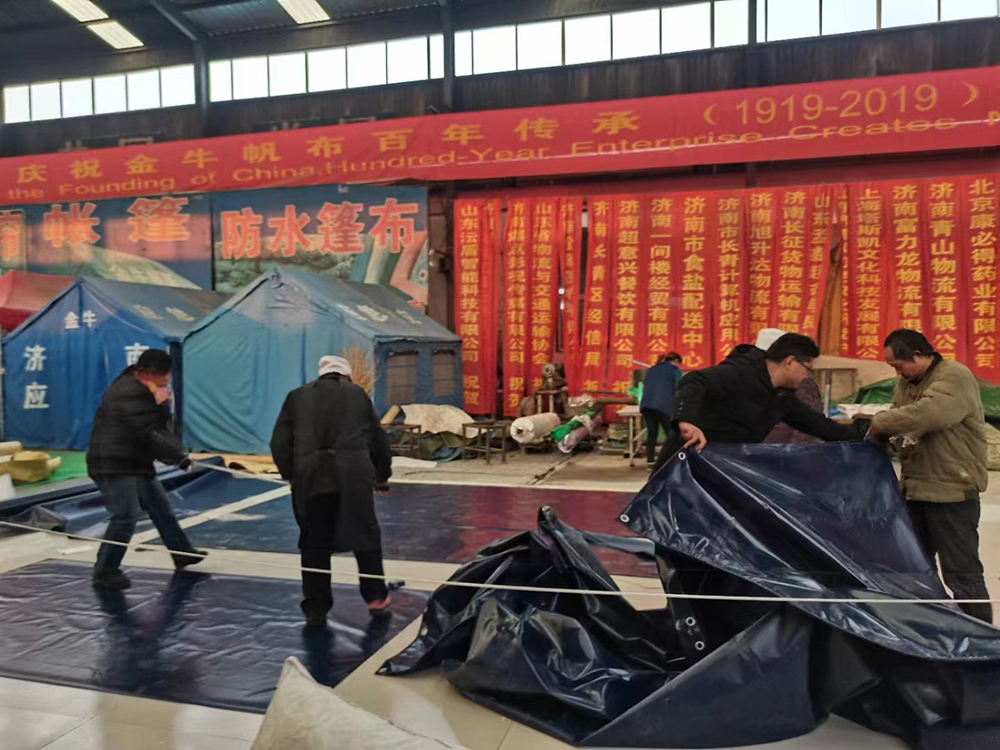 Rain and sun proof tarpaulin