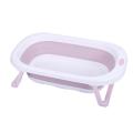 New Folding Bathtub Children Lying Electronic Temperature Universal Bath Barrel Oversize Baby Newborn Supplies Baby Bath Tub