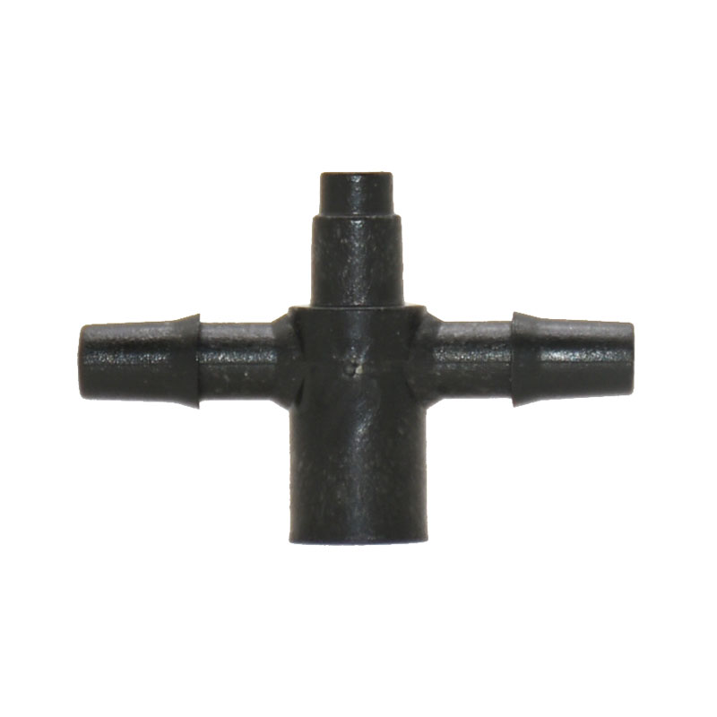 1/8" 4-way arrow dropper water splitter Cross 2-way Connector 3/5 hose drip arrow system adapter 25pcs