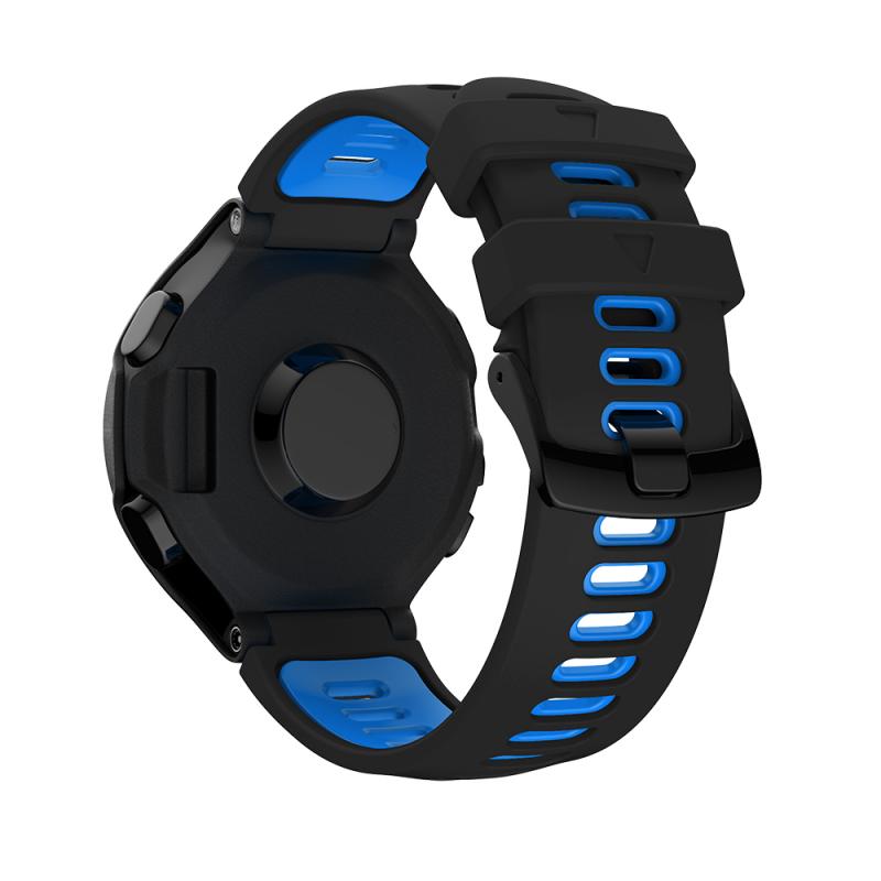 10 Style Silicone Steel Buckle Straps Accessories Suitable Bracelet 22MM Strap For Garmin Forerunner 735xt 220 230 235 620 630