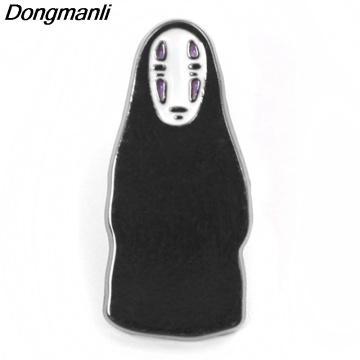 P3807 Dongmanli Anime Ghost Metal Enamel Brooches and Pins Lapel Pin Backpack Badge Collar Jewelry