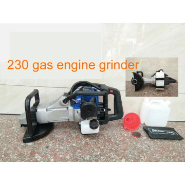 Hand Held Gasoline Engine Gas Motor Petrol Angle Grinder, Polishing Machine, Sander, Non-Electric Use Tool Metal