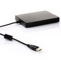 FDD Black USB Portable External Interface Floppy Disk FDD External USB Floppy Drive for Laptop 3.5 Inch 1.44MB 12 Mbps