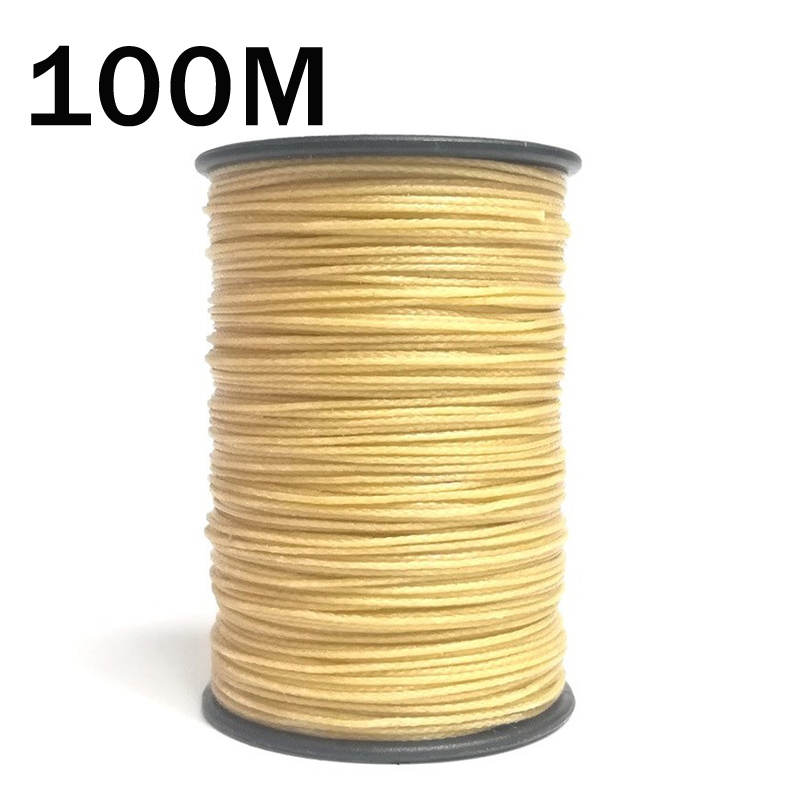 100M 8 Braided aramid fiber flame-retardant fireproof wire Kevlar sewing thread High temperature resistance thread customed size