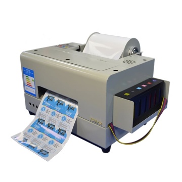 Inkjet Digital Label Printer Stable Quality A4 Roll Pet Label Printer Dye Ink 6 Colour Label Printer