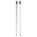 Dual Head Touch Screen Stylus Pencil Capacitive Capacitor Pen For Pad Phone 16.2cm/6.38"