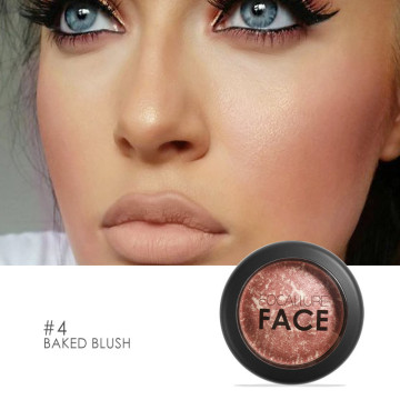 FOCALLURE 6 Colors Matte Blush Rouge Powder Lasting Brighten Skin Colour Concealer Foundation Face Makeup Maquillaje TSLM2