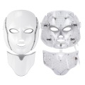 Electric LED Facial Mask Therapy 7 Colors Face Neck Mask Machine Photon Therapy Light Skin Care Wrinkle Acne Removal Face Beauty