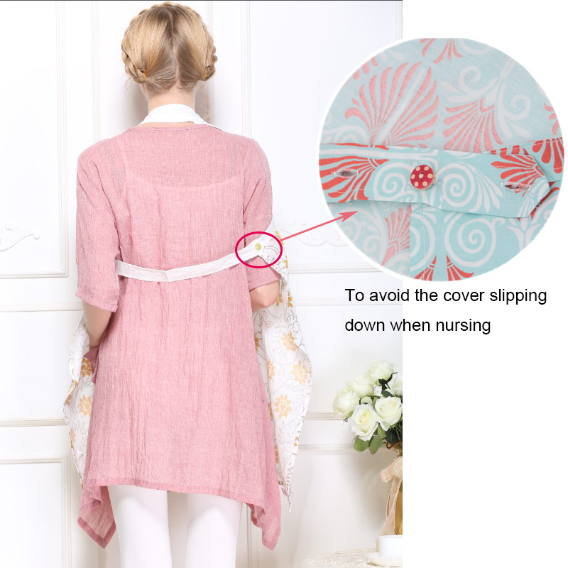 Multifunctionl New Breathable Nursing Cover Mother Breast Feeding cotton Maternity Apron Breastfeeding Covers Muslin 100% cotton