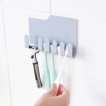 Bathroom Accessories Wall Mounted Stick Toothbrush Holder Wall Toothpaste Hanging Umbrella Charging Stand Shaving Rack