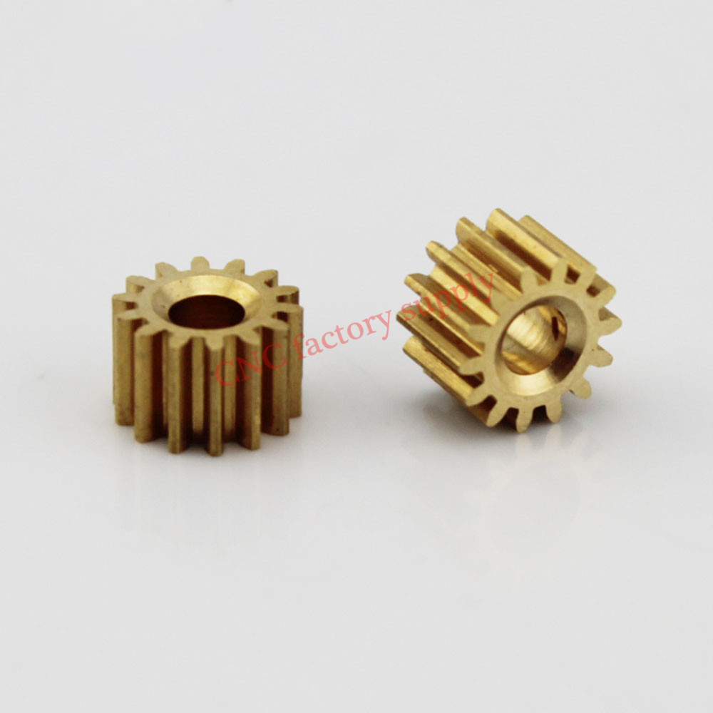 Hot sale 1pc metal gears 0.5 modulus brass reduction gears for principal axis gear DIY Micro Motor Gear Box Mating accessories