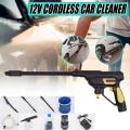 12V High Pressure Car Electric Cordless Washer Wash Pump Set Portable Cleaning Machine car cleaner Auto washing machine Kit
